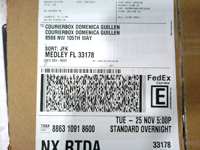 Fedex Control Number JC 2015 Ver 1.0