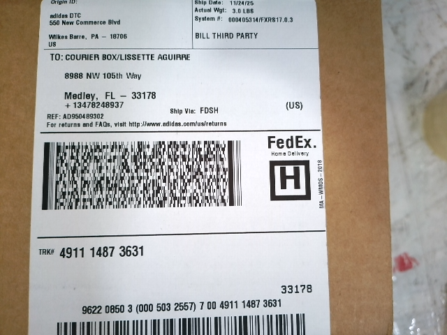 Fedex Control Number JC 2015 Ver 1.0