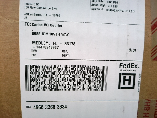 Fedex Control Number JC 2015 Ver 1.0